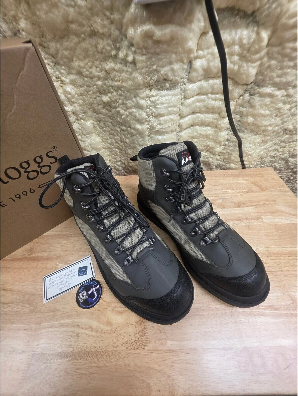 FROGG TOGGS MEN’S HELLBENDER FISHING WADING BOOT CLEATED SOLE SIZE 11